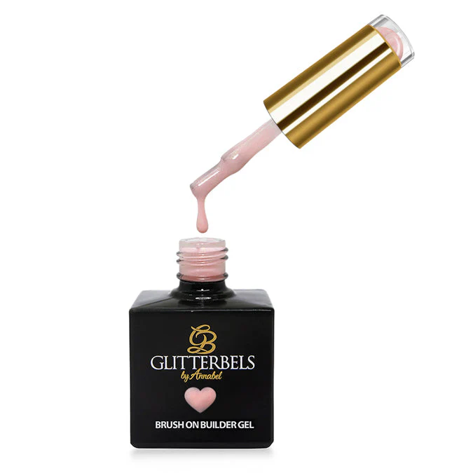 Brush on Builder Gel Peach Shimmer - Image 2